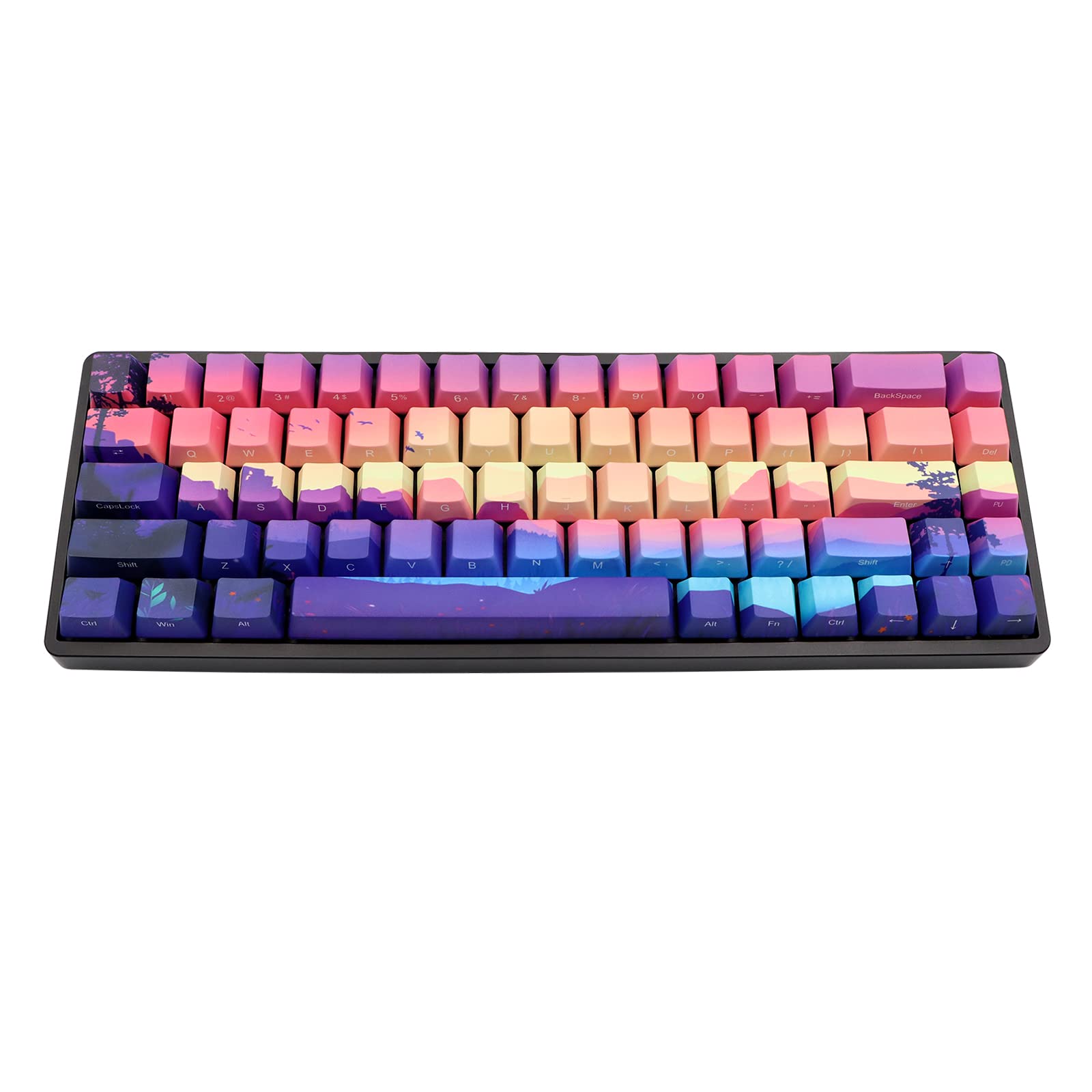 Amazon.com: JSJT 68 Keys Custom Keycaps-Keycaps 65 Percent Side